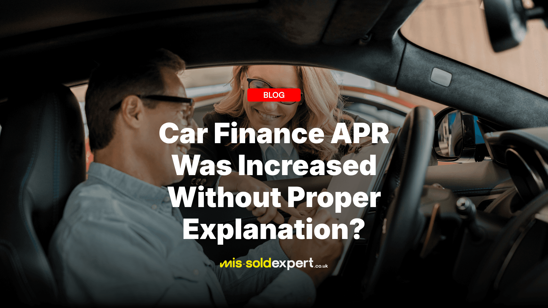 What to Do If Your Car Finance APR Increased Without Explanation - Mis-sold Expert