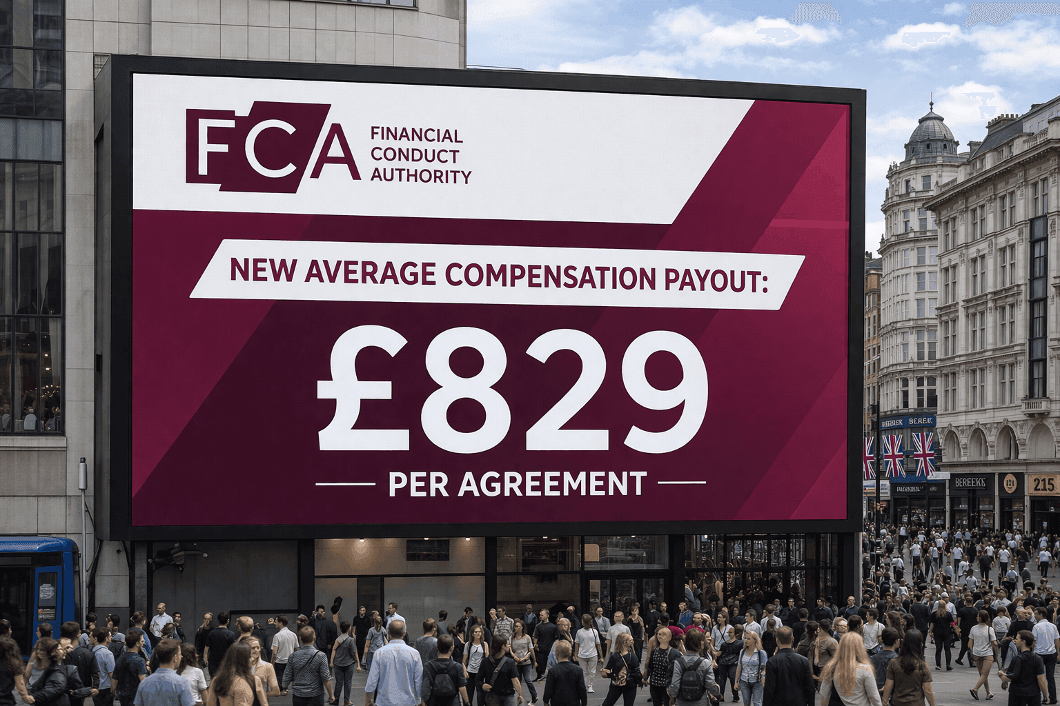 Average Payout £829 per agreement - Mis-Sold Expert