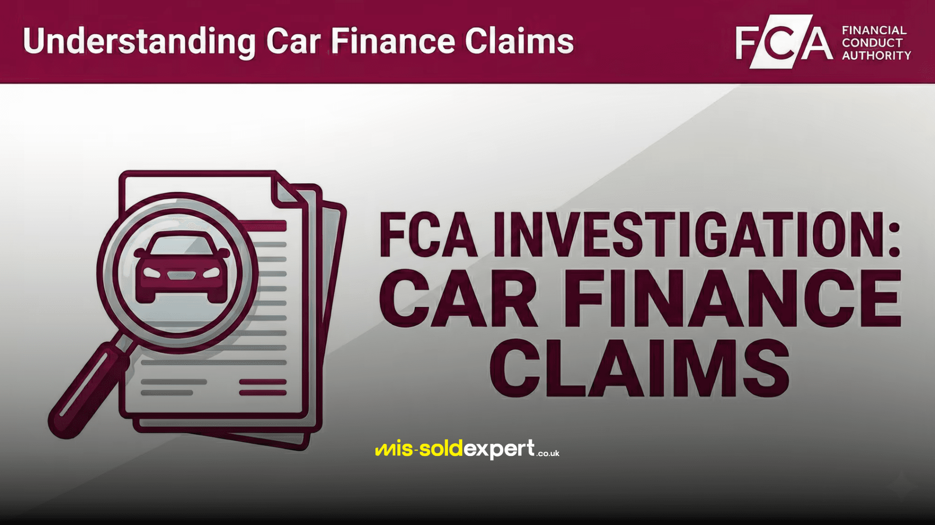 FCA Investigation - Mis-Sold Expert