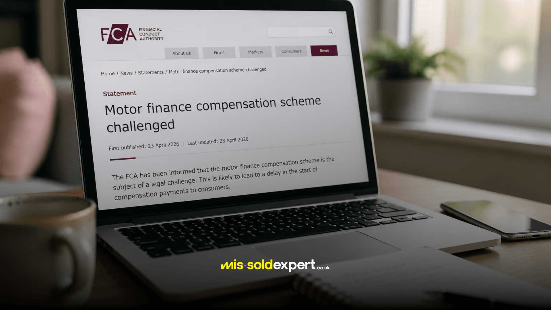 FCA Redress Scheme Challenge - Mis-Sold Expert