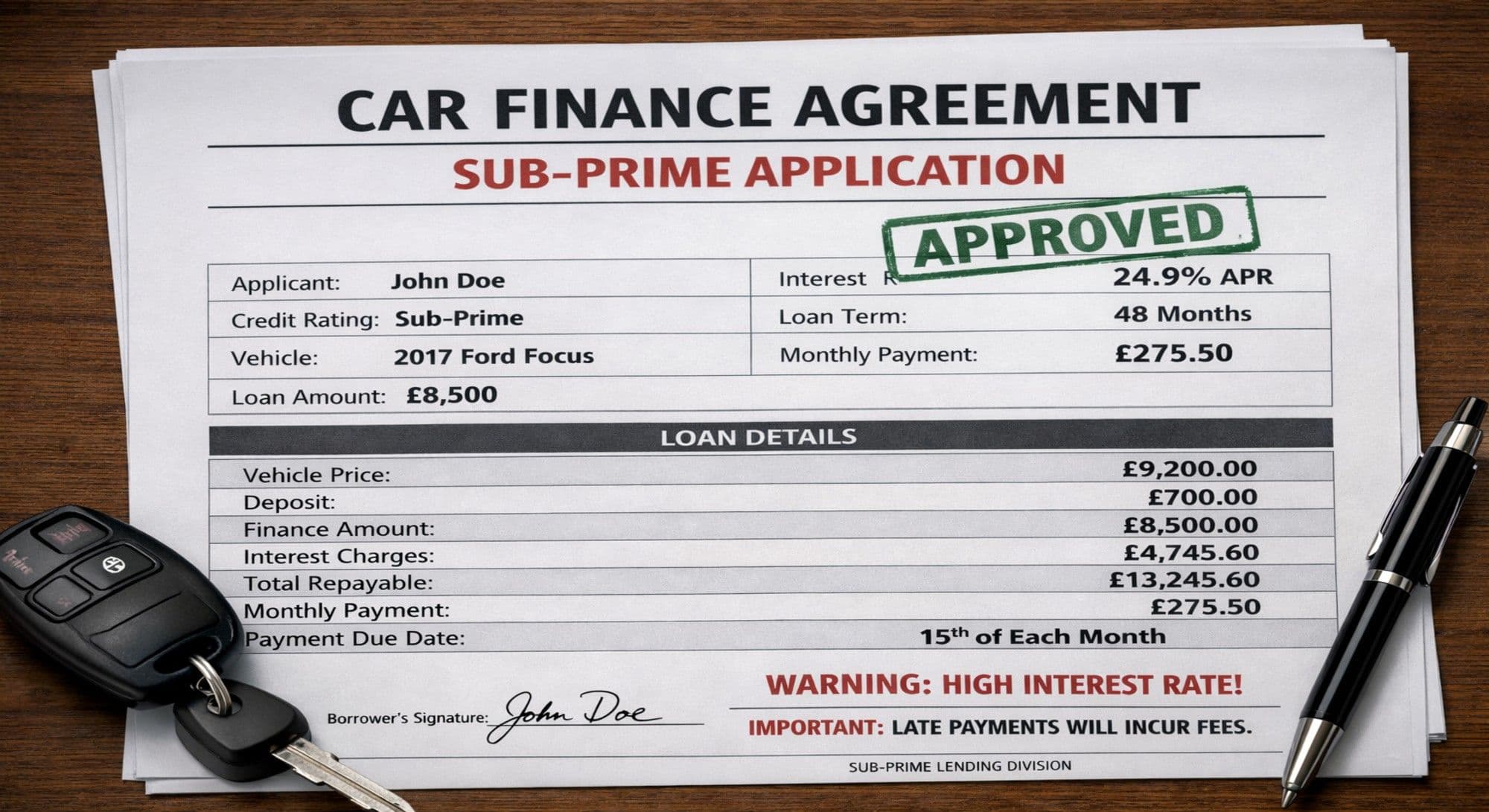 Subprime Car Finance Customers - Mis-Sold Expert
