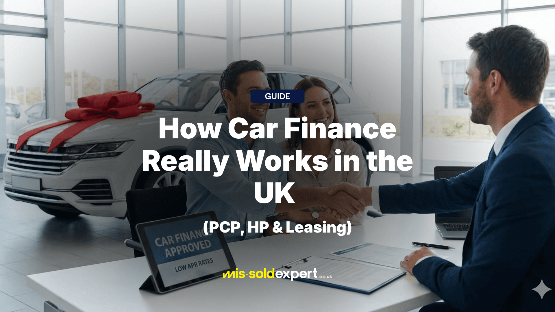How Car Finance Really Works - Mis-Sold Expert